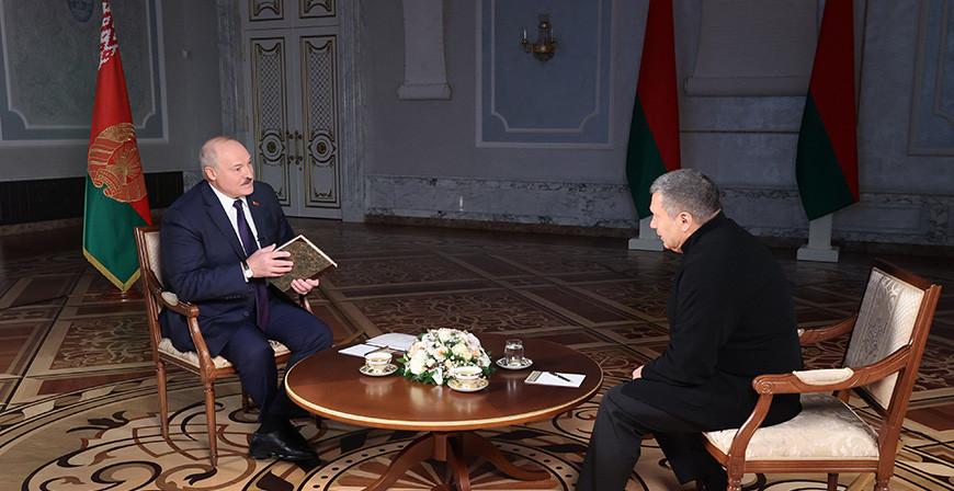 Стали известны подробности разговора Александра Лукашенко с Владимиром Соловьевым