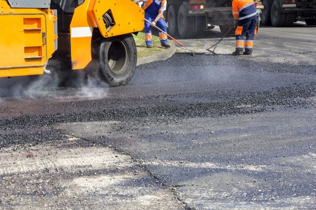 Около 25 тыс. кв. м столичных дорог отремонтировано за январь